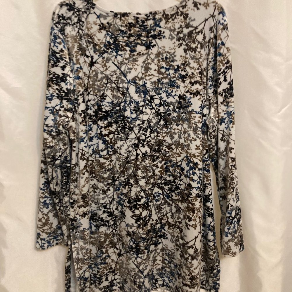 J Jill Velour Pullover Top